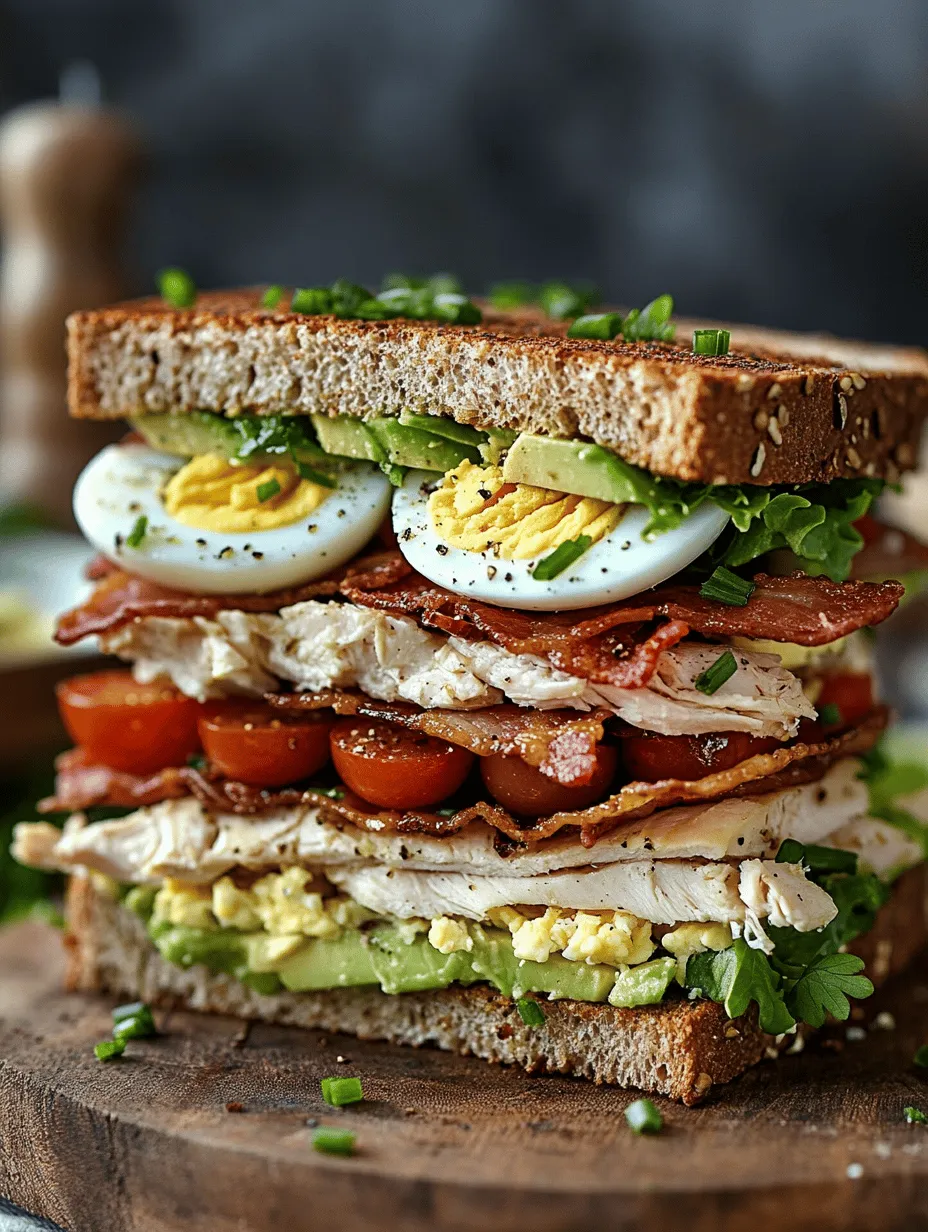 The Cobb Salad Sandwich Delight is an innovative culinary creation that combines the classic flavors of a beloved salad with the comforting familiarity of a sandwich. Imagine layers of fresh vegetables, protein-rich ingredients, and creamy dressings all nestled between two slices of hearty bread. This sandwich isn't just a meal; it's a celebration of wholesome ingredients that offer both flavor and nutrition. As we continue to navigate through our busy lives, the importance of incorporating healthy ingredients into our meals has never been clearer. The Cobb Salad Sandwich Delight serves as a perfect solution for those looking to enjoy a nutritious yet satisfying lunch or light dinner option.