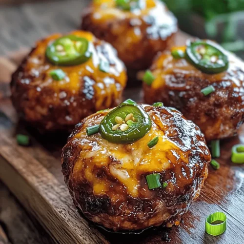 If you're on the lookout for a dish that marries bold flavors with comfort food, look no further than Jalapeno Popper Stuffed Meatballs. This innovative recipe takes the beloved jalapeno popper—known for its creamy, spicy filling and crispy exterior—and infuses it into savory meatballs, creating a unique flavor experience that is both satisfying and delicious. The result is a dish that tantalizes the taste buds, featuring the perfect balance of heat, creaminess, and hearty meatiness.