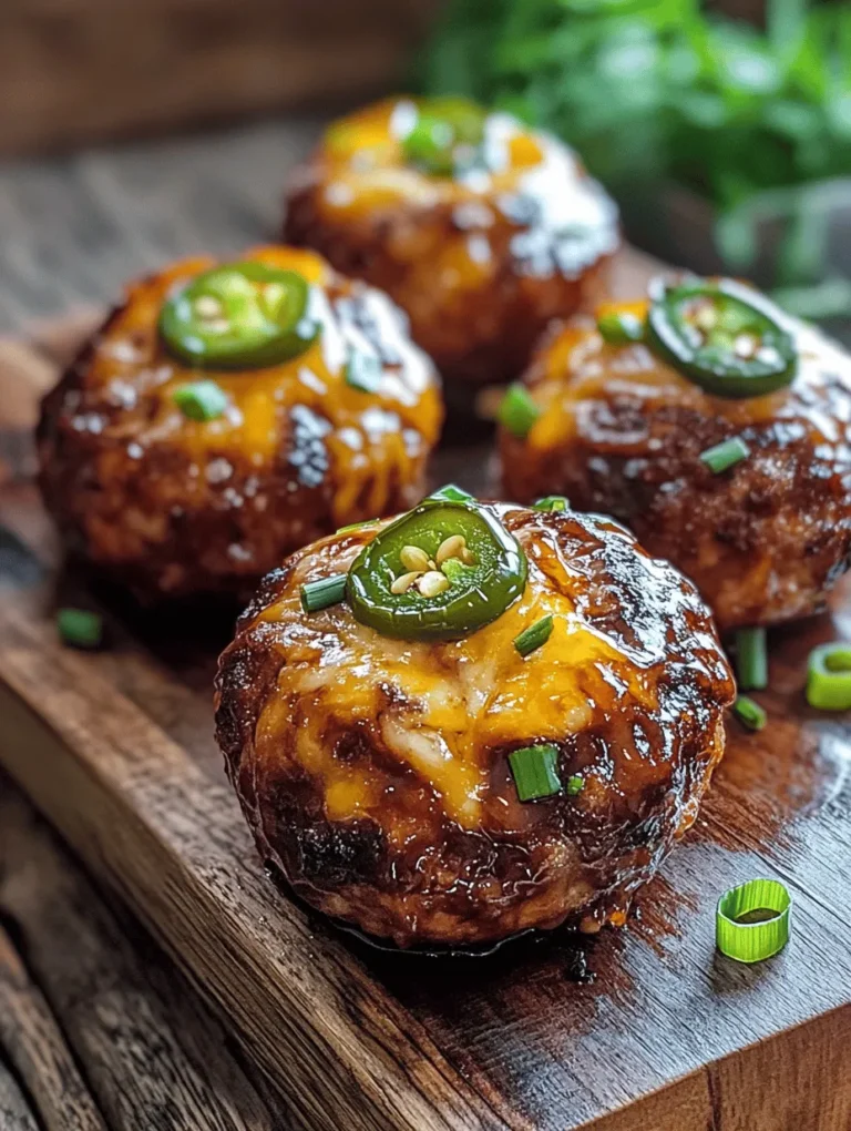 If you're on the lookout for a dish that marries bold flavors with comfort food, look no further than Jalapeno Popper Stuffed Meatballs. This innovative recipe takes the beloved jalapeno popper—known for its creamy, spicy filling and crispy exterior—and infuses it into savory meatballs, creating a unique flavor experience that is both satisfying and delicious. The result is a dish that tantalizes the taste buds, featuring the perfect balance of heat, creaminess, and hearty meatiness.