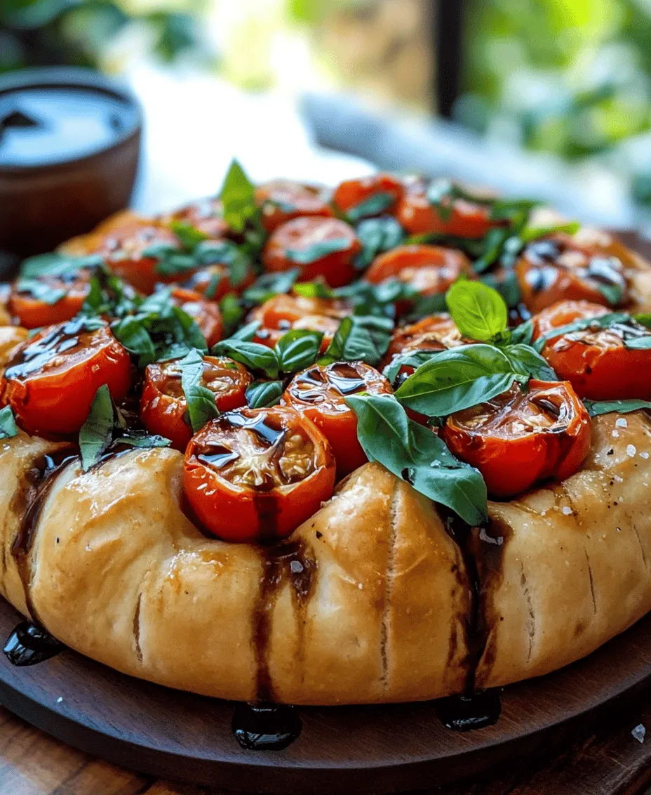 Focaccia bread is a beloved staple of Italian cuisine, celebrated for its airy texture and rich flavor. Originating from ancient Rome, this flatbread has evolved into various forms but always retains its rustic charm and simplicity. Among the many variations of focaccia, the Margherita version stands out due to its delightful combination of fresh tomatoes, aromatic basil, and high-quality olive oil. This flavor profile not only pays homage to the traditional Margherita pizza but also embodies the essence of Italian cooking, where fresh, high-quality ingredients take center stage.