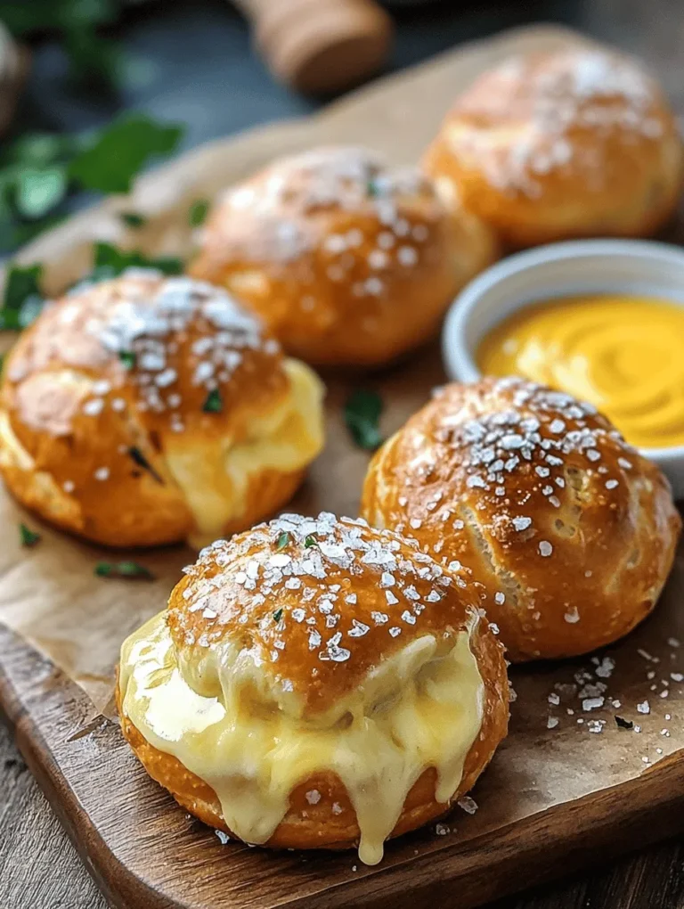 To create the perfect Cheese Stuffed Pretzel Bombs, understanding the role of each ingredient is crucial. Each component contributes to the overall flavor, texture, and appearance of this delectable snack.