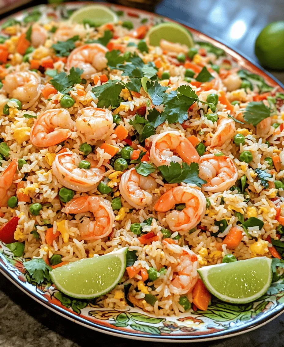 Transport your taste buds to a tropical paradise with our Tropical Shrimp Fried Rice Delight. This vibrant dish combines the succulent flavor of shrimp with the aromatic essence of jasmine rice, creating a culinary experience that is as delightful as it is satisfying. Whether you are preparing a quick weeknight dinner or hosting a lively gathering with friends and family, this recipe is not only easy to prepare but also brimming with nutrition and flavor.