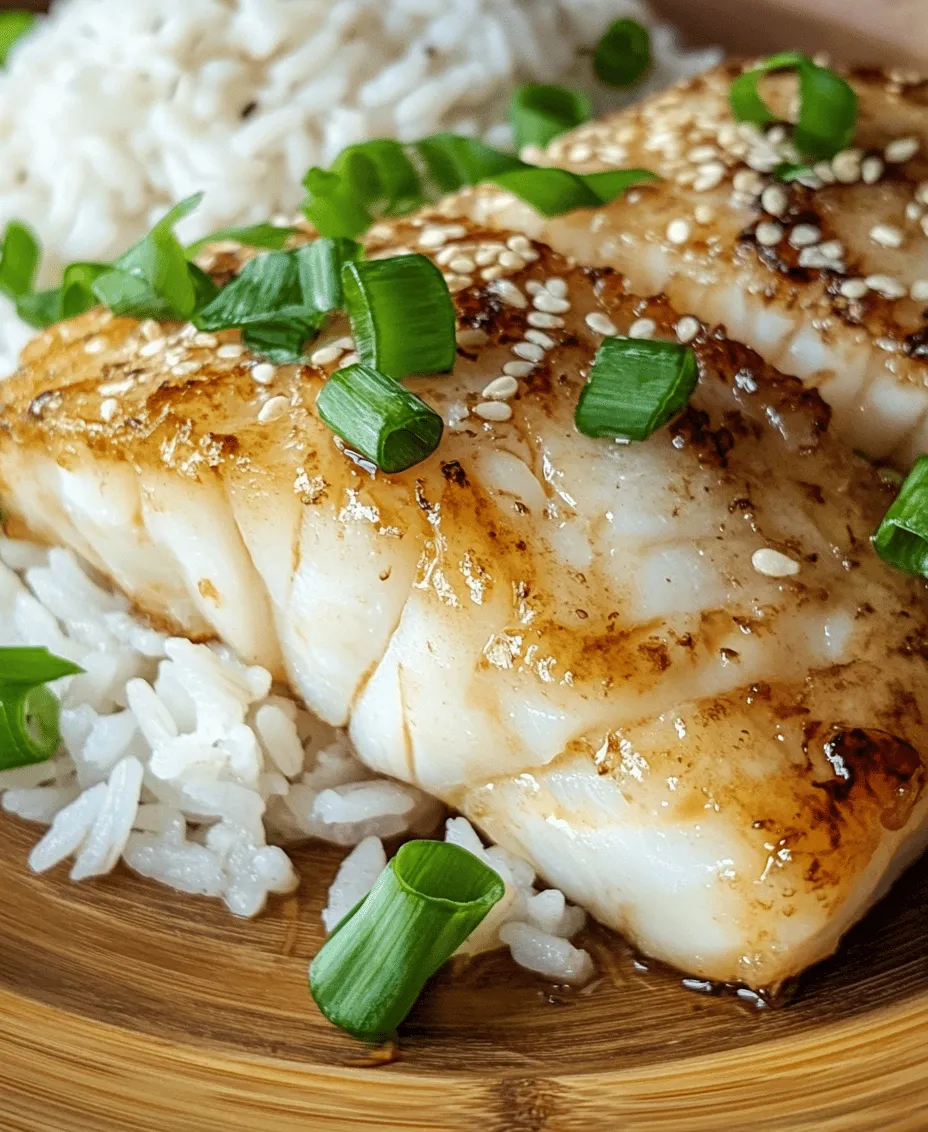 If you’re searching for a dish that perfectly balances flavor with health, look no further than Ginger Soy-Glazed Cod. This delightful recipe combines the tender, flaky texture of cod with a rich marinade that is both savory and slightly sweet, ensuring that your taste buds are tantalized with every bite. The beauty of this dish lies in its simplicity — it showcases how a handful of fresh ingredients can create an exquisite meal that is not only delicious but also packed with nutritional benefits.