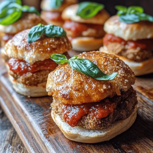 To create mouthwatering Chicken Parmesan Sliders, it’s essential to understand the role of each ingredient in the recipe. Each component contributes not only to the flavor but also to the texture and overall appeal of the dish. Here’s a detailed breakdown of what you’ll need: