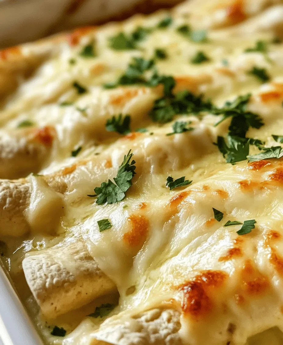 When it comes to comfort food, few dishes can compete with the cozy embrace of enchiladas. Creamy white chicken enchiladas, in particular, stand out as a hearty and satisfying option that warms the soul and tantalizes the taste buds. This beloved dish is known for its rich flavors and creamy texture, making it a favorite among families and food enthusiasts alike. In this article, we will dive deep into the world of creamy white chicken enchiladas, providing a comprehensive guide that includes step-by-step instructions, ingredient insights, and expert tips to help you recreate this delightful meal in your own kitchen.