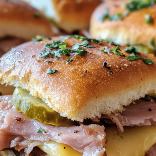 Cuban sliders are the perfect blend of savory flavors and hearty textures, making them an ideal choice for parties, game days, or simply a comforting meal at home. Originating from the vibrant culinary traditions of Cuba, these sliders combine the rich taste of roast pork and ham with melty Swiss cheese, tangy dill pickles, and a kick of mustard, all encased in soft, delicious rolls. In this comprehensive guide, we’ll explore the step-by-step process of making Cuban sliders, including ingredient breakdowns, cooking techniques, and suggestions for serving. Whether you're a seasoned chef or a novice in the kitchen, this recipe will help you create sliders that are sure to impress.