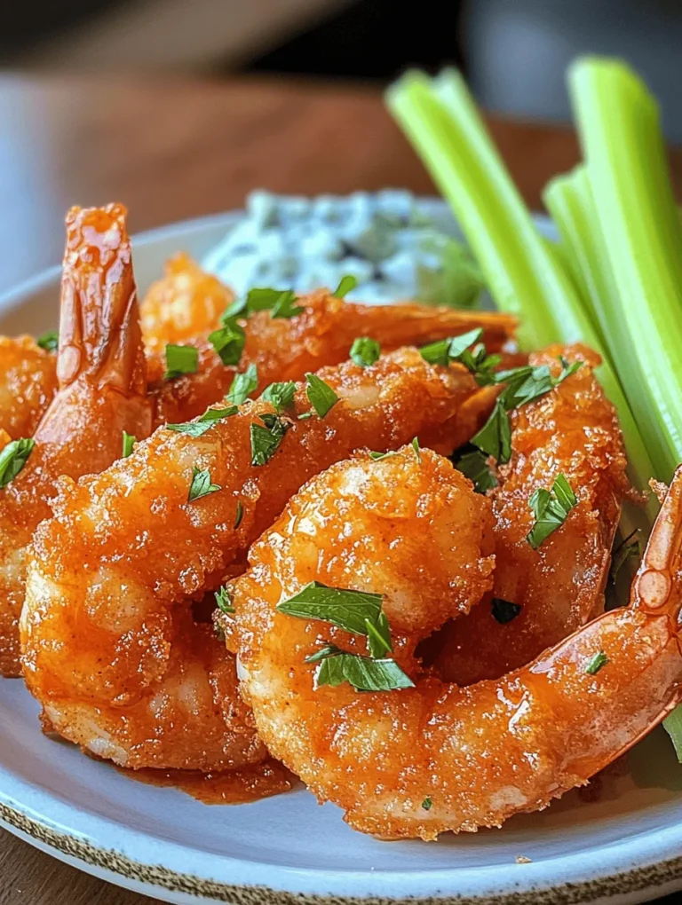 If you're a seafood enthusiast, then brace yourself for a culinary experience that balances the crunch of crispy fried shrimp with the zesty, fiery kick of buffalo sauce. Crispy Buffalo Shrimp Delight is a dish that has captured the hearts and palates of many, offering an explosion of flavors and textures that is hard to resist. Whether you’re hosting a gathering, looking for a show-stopping appetizer, or simply craving a satisfying meal, this dish serves as a perfect choice.