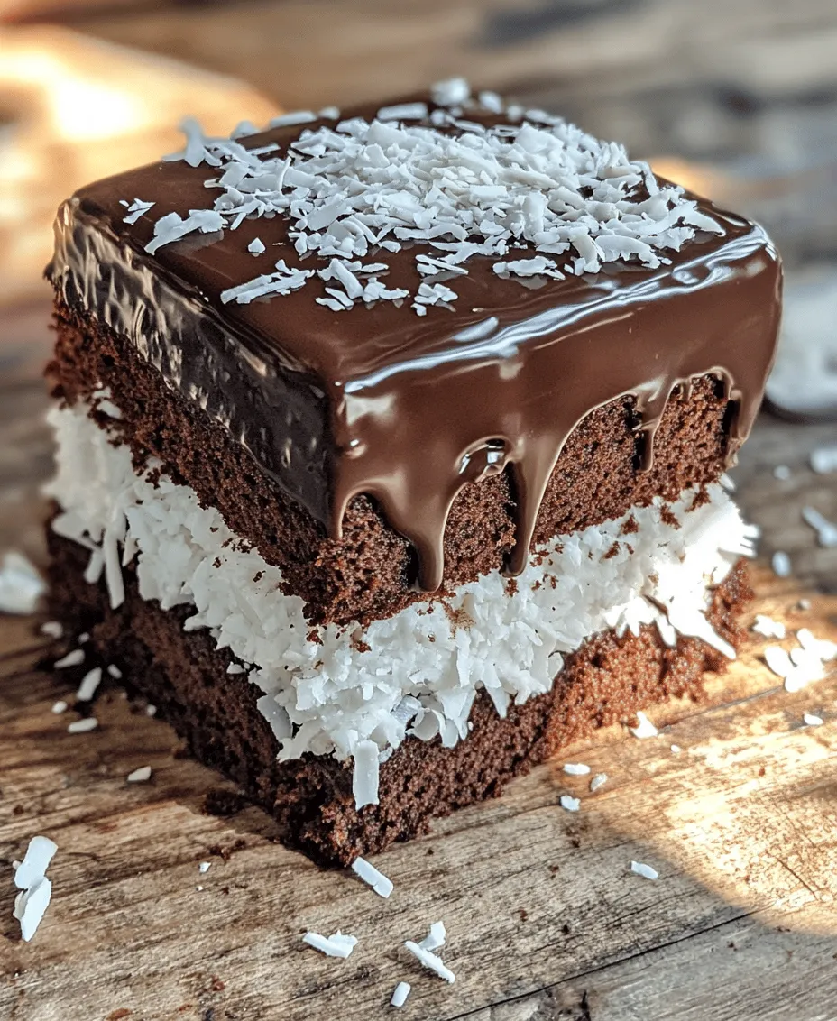 Imagine a cake that brings together the rich, decadent taste of chocolate with the tropical essence of coconut. The Chocolate Coconut Bounty Cake is not only a feast for the taste buds but also a visual delight, perfect for any occasion—from festive celebrations to a simple indulgent treat at home. Inspired by the beloved Bounty chocolate bar, this cake captures the essence of its flavors, making it an irresistible choice for chocolate and coconut lovers alike.