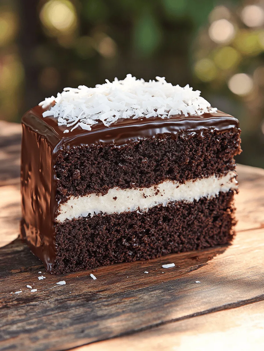 Imagine a cake that brings together the rich, decadent taste of chocolate with the tropical essence of coconut. The Chocolate Coconut Bounty Cake is not only a feast for the taste buds but also a visual delight, perfect for any occasion—from festive celebrations to a simple indulgent treat at home. Inspired by the beloved Bounty chocolate bar, this cake captures the essence of its flavors, making it an irresistible choice for chocolate and coconut lovers alike.