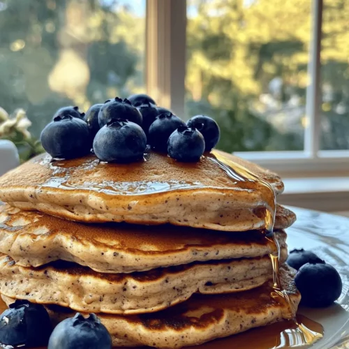 Before diving into the preparation of these pancakes, let’s explore the key ingredients that make them a healthier choice compared to traditional pancakes. Whole wheat flour is at the forefront of this recipe, and its benefits are numerous. Unlike refined white flour, whole wheat flour retains the bran, germ, and endosperm of the wheat grain, making it a richer source of nutrients. This means that whole wheat flour is higher in fiber, which aids digestion and can help maintain a healthy weight by keeping you feeling fuller for longer. Additionally, it provides essential vitamins and minerals, including B vitamins, iron, magnesium, and zinc.