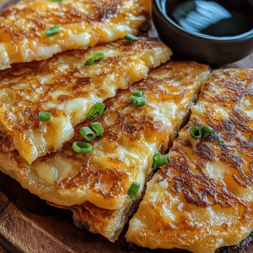 Have you ever craved a dish that feels like a warm hug, combining the comfort of familiar flavors with an exciting twist? Look no further than Korean Potato and Cheese Pancakes, a delightful fusion dish that has won the hearts of food enthusiasts around the globe. This beloved Korean street food, known as "Gamja-jeon," marries the humble potato with the gooey richness of cheese, creating pancakes that are crispy on the outside and irresistibly cheesy on the inside.