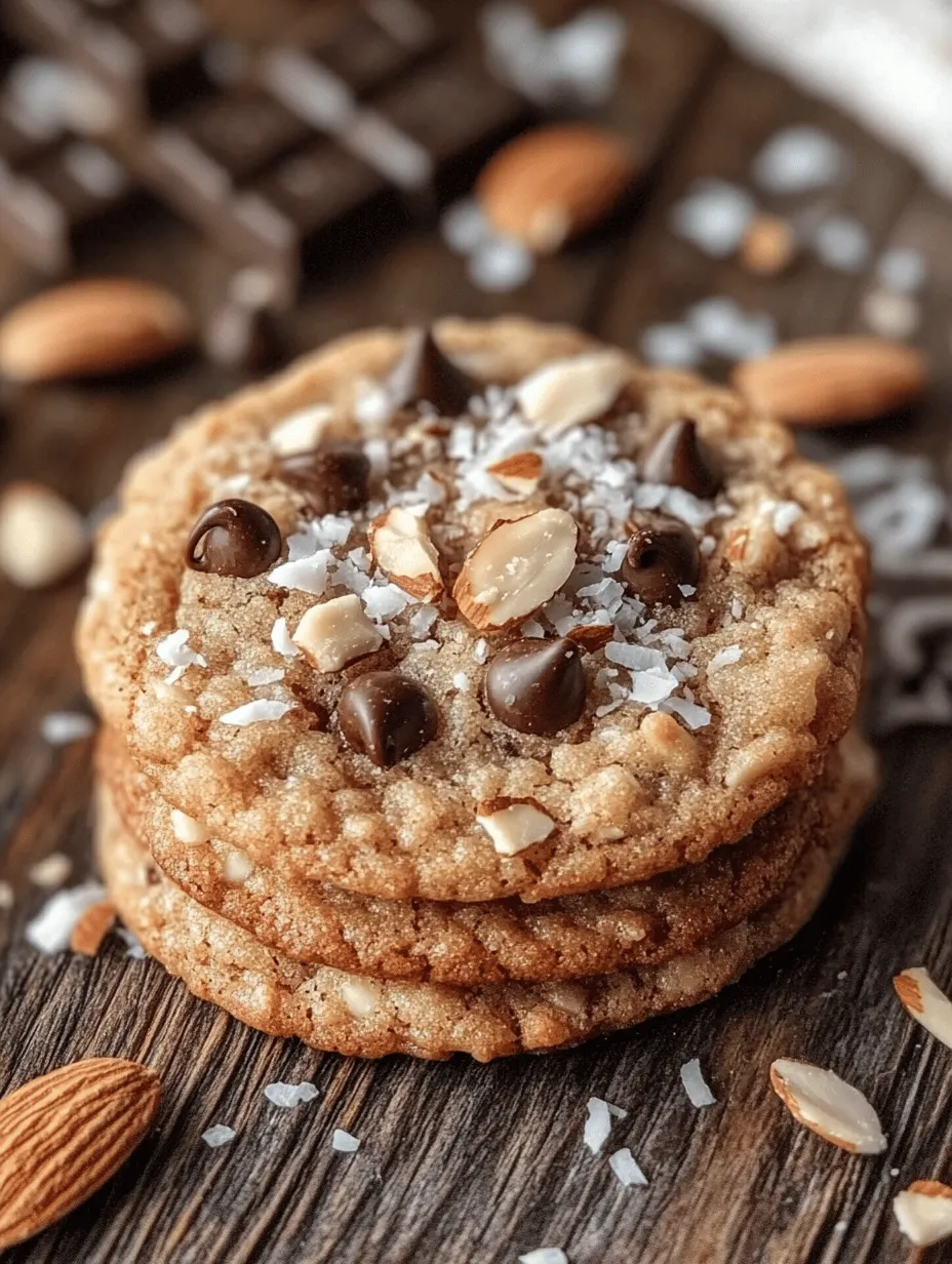 Creating these Small Batch Almond Joy Cookies is simple, thanks to the straightforward ingredient list. Below, we break down each component, detailing its significance and benefits.