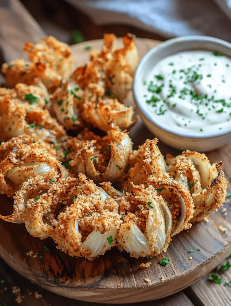 If you’ve ever dined out at a restaurant known for its appetizers, you’ve likely come across the iconic blooming onion. This crispy, golden treat, known for its flower-like appearance and savory flavor, has become a beloved staple in many eateries. However, as health-conscious cooking continues to rise in popularity, home cooks are seeking ways to recreate these indulgent snacks in a healthier format. Enter the air fryer: a kitchen appliance that has revolutionized the way we cook by allowing us to achieve that coveted crispiness with significantly less oil.