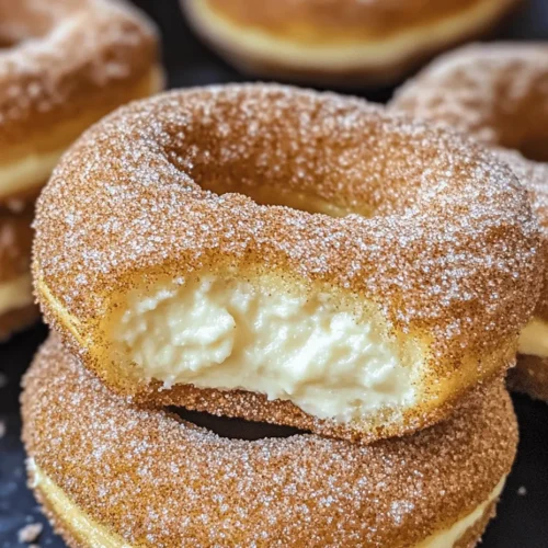 To create the perfect Churro Cheesecake Donut Cookies, you’ll need to understand the role of each ingredient in this delicious recipe. Here is a detailed breakdown of the essential components: