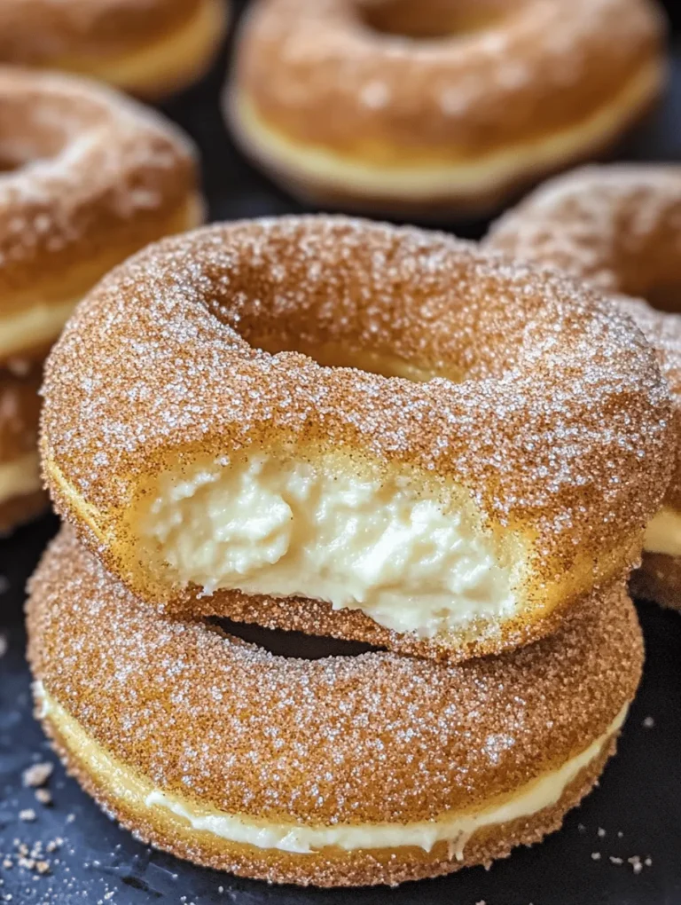 To create the perfect Churro Cheesecake Donut Cookies, you’ll need to understand the role of each ingredient in this delicious recipe. Here is a detailed breakdown of the essential components: