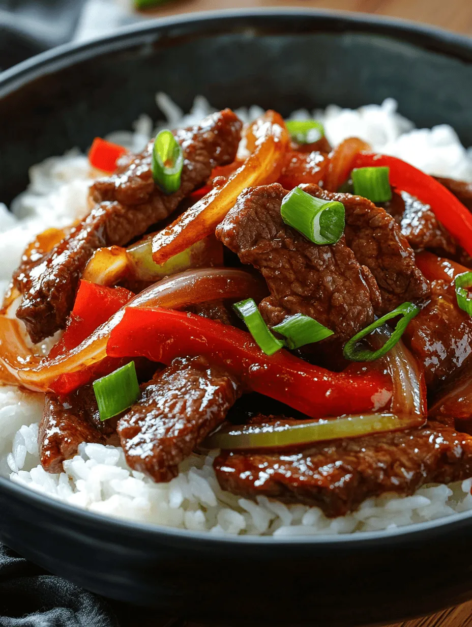 Sizzling Chinese Beef and Onion Stir-Fry is a culinary delight that captures the essence of Chinese cuisine with its vibrant flavors and quick cooking method. This dish is not only a favorite in many households but also a popular choice in restaurants, thanks to its savory taste and appealing presentation. Stir-frying, a technique that involves cooking food quickly over high heat, allows for the preservation of texture and nutrients, making it an excellent option for busy weeknights or when you crave something delicious without spending hours in the kitchen.