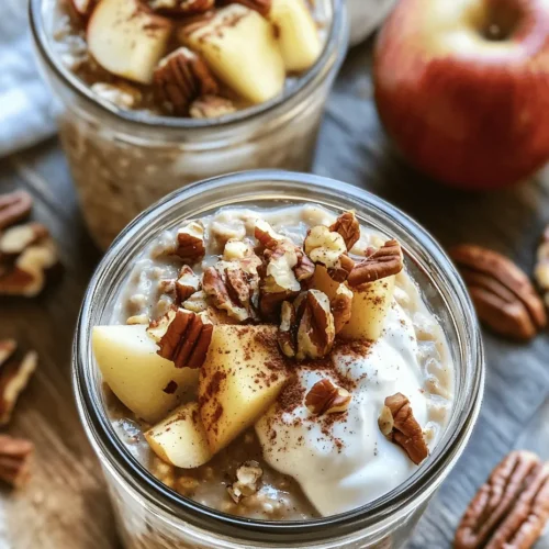 Overnight oats are a simple yet ingenious way to prepare oatmeal. The process involves soaking rolled oats in a liquid, typically milk or a dairy-free alternative, for several hours, allowing them to absorb the liquid and soften. This method not only saves time but also ensures that your breakfast is ready to go in the morning. The result is a creamy, cold oatmeal that can be enjoyed straight from the fridge or warmed up.