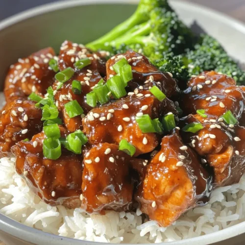 When it comes to Chinese-American cuisine, few dishes evoke as much adoration as General Tso’s Chicken. This iconic dish, known for its perfect balance of sweetness and spice, has captured the hearts and palates of food lovers across the globe. Traditionally enjoyed in restaurants, General Tso’s Chicken can now be easily recreated at home, and we’re here to show you how to do just that with our Slow Cooker General Tso’s Chicken Delight.