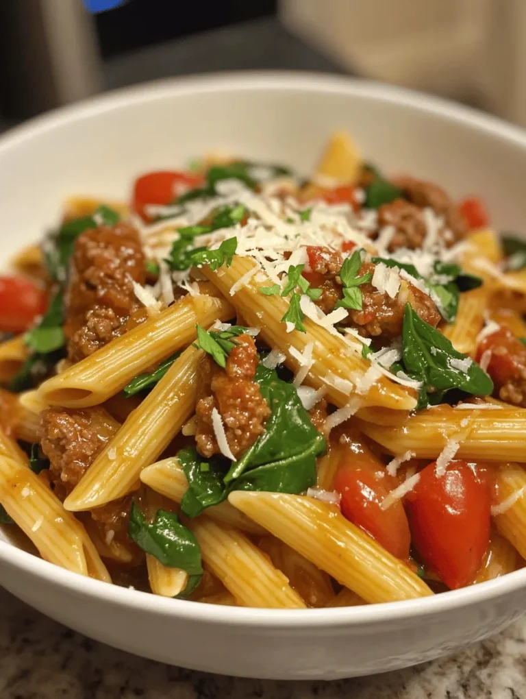 If you're in search of a quick and delicious dinner option that combines sweet, savory, and slightly spicy flavors, look no further than the Sticky Honey Garlic Sausage Pasta Skillet. This one-pan dish is not only simple to prepare but also delivers a burst of flavors that will satisfy even the pickiest eaters. Imagine succulent pieces of sausage coated in a sticky honey garlic sauce, perfectly mingling with al dente pasta and an array of vibrant vegetables. It's a meal that can be whipped up in under 30 minutes, making it an ideal choice for busy weeknights when you're short on time but still crave something hearty and delicious.