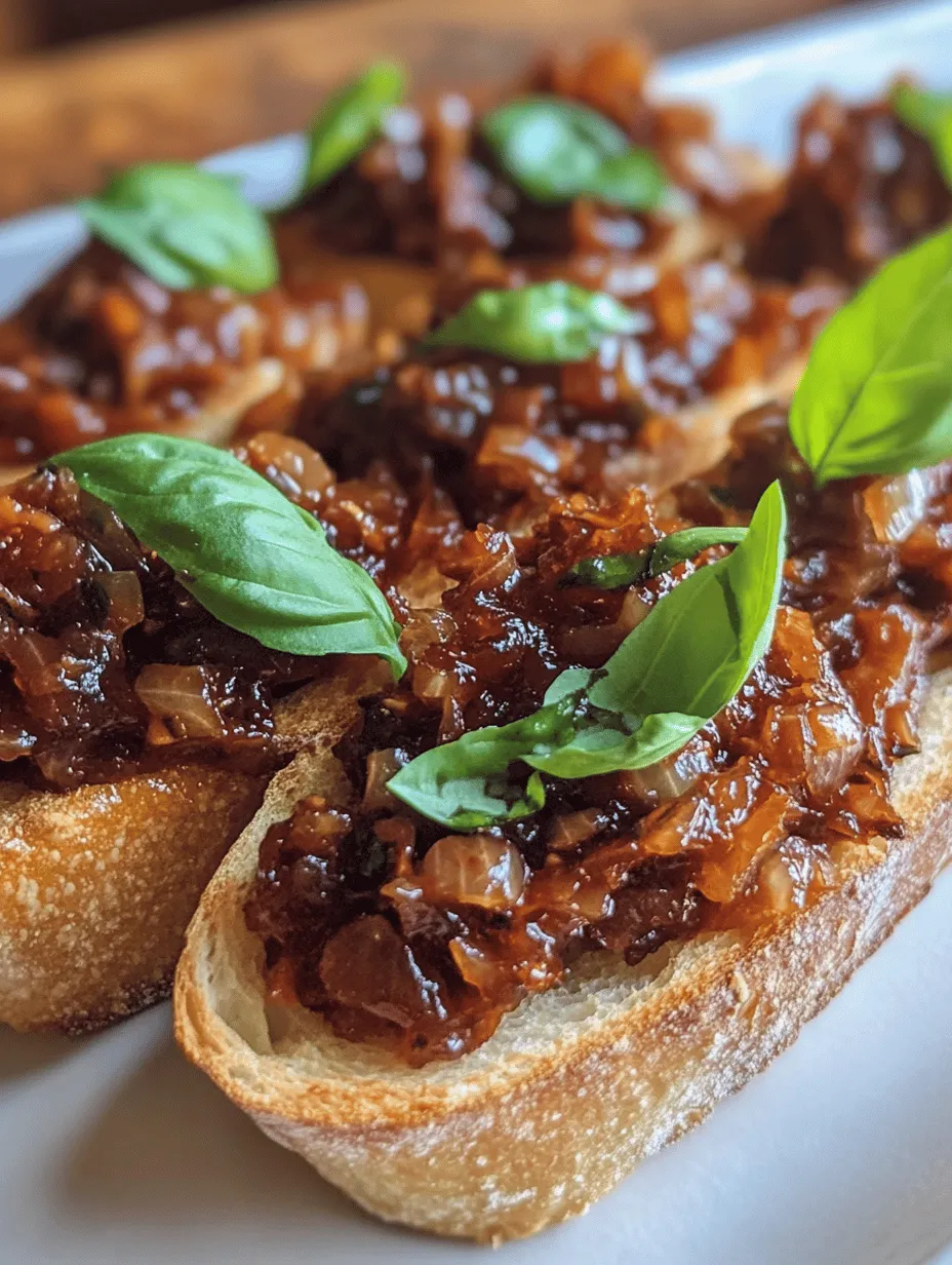 Tomato Jam Bruschetta is not just an appetizer; it's a celebration of flavors that can elevate any occasion, from casual gatherings to elegant brunches. This dish transforms the humble ingredients of ripe tomatoes, fresh herbs, and crusty bread into a gourmet experience that is both satisfying and sophisticated. As summer rolls in and tomatoes reach their peak ripeness, there's no better time to explore this delightful recipe. The natural sweetness of tomatoes harmonizes with the aromatic touches of garlic, onions, and herbs, creating an irresistible topping for crispy bread.