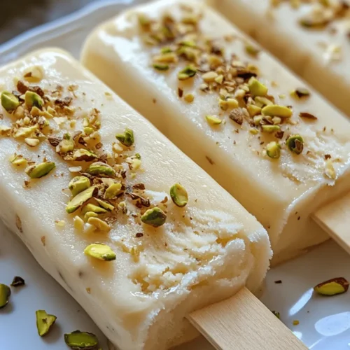 Creamy Cardamom Kulfi Delight is a traditional Indian frozen dessert that brings a taste of the subcontinent to your kitchen. This delectable treat is not only rich and creamy but also infused with the warm, aromatic flavor of cardamom, making it an irresistible choice for hot summer days or festive celebrations. Unlike ice cream, kulfi has a denser texture and is typically made without eggs, which results in a uniquely satisfying dessert that melts in your mouth. As we explore the process of making this delightful sweet, you'll discover how to create a rich, flavorful kulfi that will undoubtedly impress your family and friends.