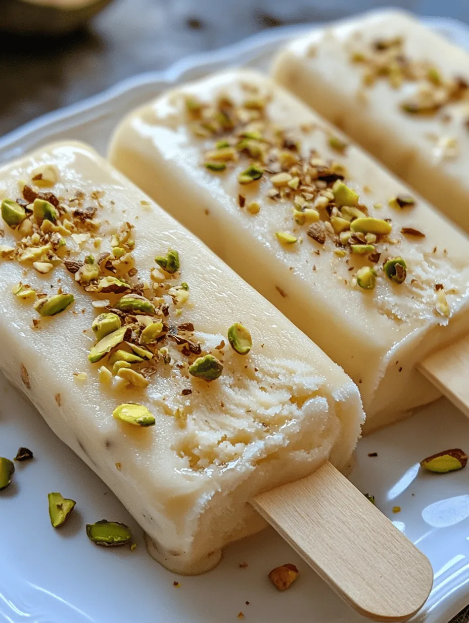 Creamy Cardamom Kulfi Delight is a traditional Indian frozen dessert that brings a taste of the subcontinent to your kitchen. This delectable treat is not only rich and creamy but also infused with the warm, aromatic flavor of cardamom, making it an irresistible choice for hot summer days or festive celebrations. Unlike ice cream, kulfi has a denser texture and is typically made without eggs, which results in a uniquely satisfying dessert that melts in your mouth. As we explore the process of making this delightful sweet, you'll discover how to create a rich, flavorful kulfi that will undoubtedly impress your family and friends.