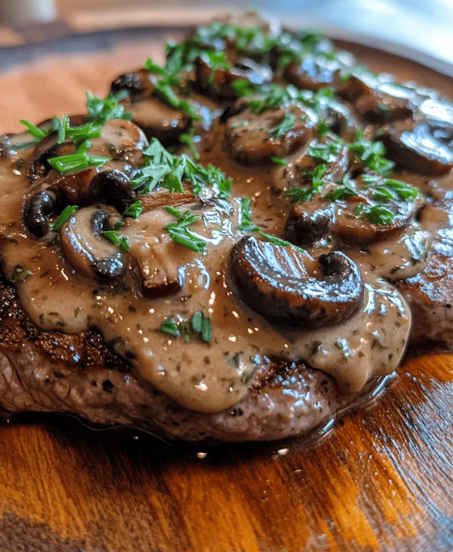 Sizzling Beef Blade Steaks with Rich Mushroom Sauce is not merely a dish; it's a culinary experience that tantalizes the palate and warms the heart. This dish combines succulent blade steaks with a creamy, flavorful mushroom sauce, creating a delightful harmony of flavors and textures that will make any dinner feel special. Whether you're hosting a dinner party or enjoying a quiet evening at home, this recipe is sure to impress.