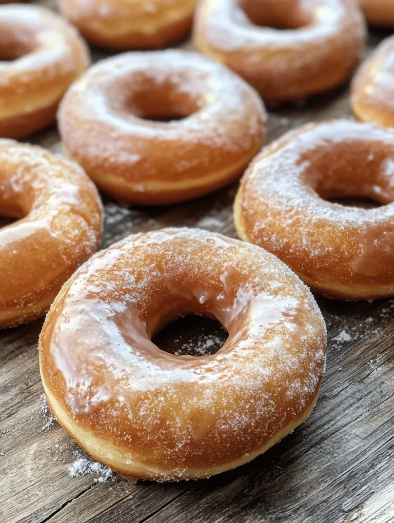 There’s something undeniably magical about biting into a freshly made donut. The warm, soft texture that melts in your mouth, paired with a sweet glaze that brings comfort and joy, is a culinary experience that many cherish. Homemade donuts, in particular, evoke feelings of nostalgia, reminiscent of childhood mornings spent at local bakeries or family gatherings filled with laughter and the scent of sugary treats wafting through the air. In today’s fast-paced world, indulging in a homemade donut is not just a treat—it’s a delightful escape into comfort food that warms the soul.