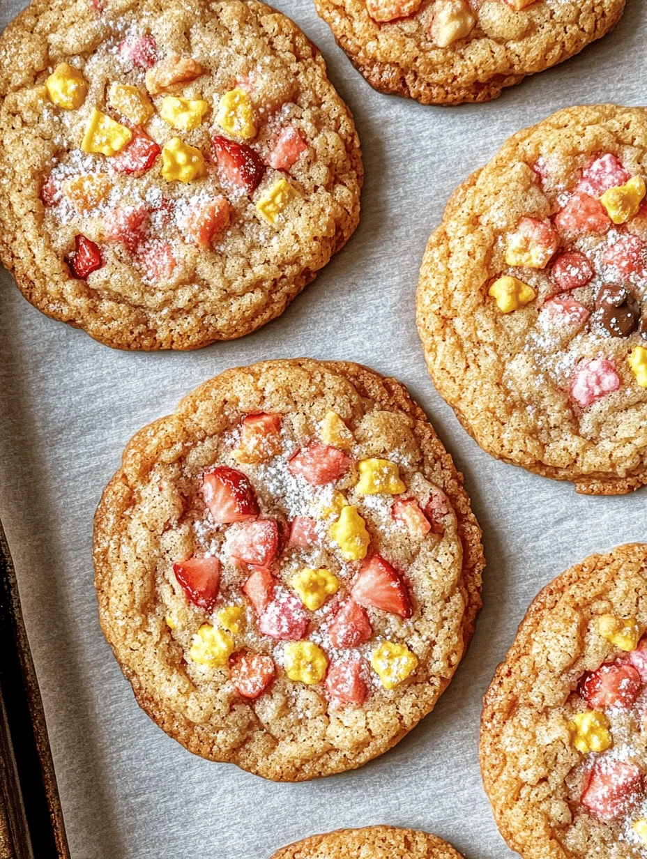 If you're looking for a delightful treat that combines nostalgia with vibrant flavors, look no further than strawberry crunch cookies. These cookies are a delightful twist on traditional recipes, providing a unique blend of textures and tastes that will leave you craving more. The striking pink hue of the cookies, paired with a delightful crunch, makes them a feast for both the eyes and the palate. Perfect for family gatherings, picnics, or simply as a sweet indulgence at home, strawberry crunch cookies are sure to impress.