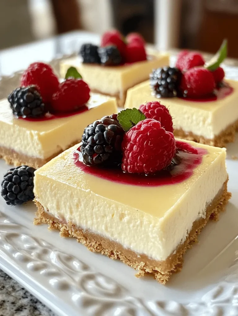 If you're on the hunt for a dessert that effortlessly combines rich flavor with a creamy texture, look no further than Philadelphia Cheesecake Bars. These luscious treats encapsulate the essence of classic cheesecake in a convenient bar form, making them a perfect choice for gatherings, celebrations, or a delightful indulgence at home. Cheesecake has long been a beloved dessert, with its smooth, velvety filling and buttery crust captivating the taste buds of dessert enthusiasts everywhere.