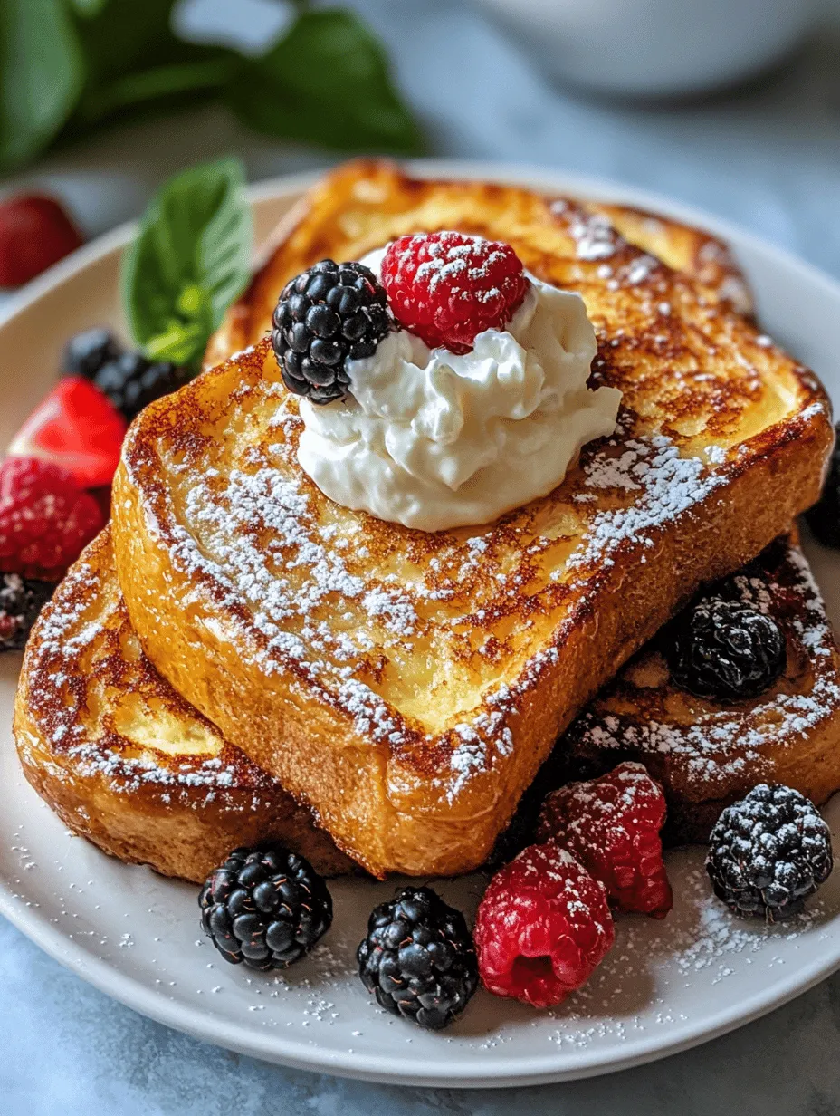 Imagine waking up to the tantalizing aroma of freshly baked French toast, perfectly caramelized and topped with a satisfying crunch. The Overnight Crème Brûlée French Toast is not just a breakfast; it’s an indulgent experience that transforms the familiar into the extraordinary. This recipe combines the traditional elements of French toast with the luxurious flavors of crème brûlée, creating a dish that is both creamy and crispy, rich and satisfying.
