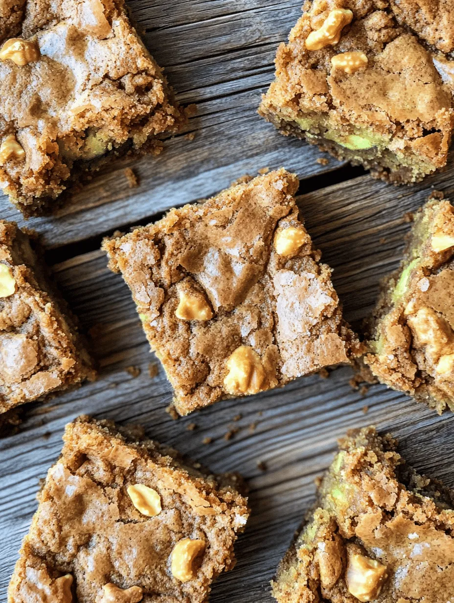 In recent years, the culinary world has embraced the innovative idea of incorporating vegetables into desserts. This trend not only adds a nutritional boost but also introduces a delightful twist to traditional sweets. One of the standout recipes in this category is Chewy Butterscotch Zucchini Blondies—an indulgent treat that satisfies your sweet tooth while cleverly sneaking in some veggies. Zucchini, often relegated to savory dishes, shines in this dessert, offering moisture, texture, and a hint of earthiness that beautifully balances the rich sweetness of butterscotch.