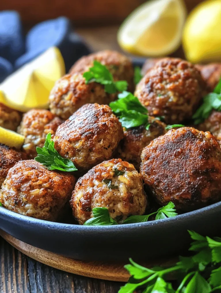 In the world of culinary delights, few dishes resonate with warmth and comfort quite like meatballs. These round morsels of savory goodness are cherished across various cultures, each contributing its unique twist to the classic recipe. One such variation, which has captured the hearts and palates of many, is the Middle Eastern Koftet Roz. Originating from the rich culinary traditions of the region, Koftet Roz features a harmonious blend of meat, rice, and aromatic spices, resulting in irresistibly tender meatballs that are both flavorful and satisfying.