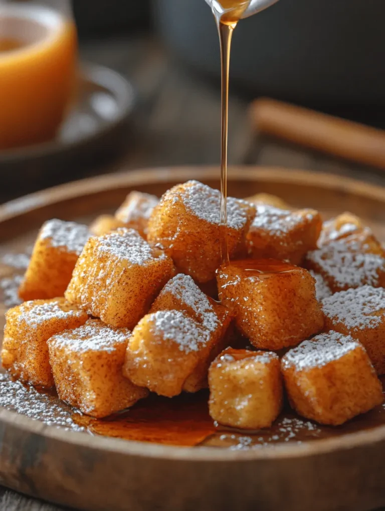 Crafting Cinnamon French Toast Bites begins with selecting the right ingredients. Each component plays a crucial role in delivering the flavor and texture that make this dish so irresistible. Let's explore the key ingredients that form the backbone of this delightful breakfast treat.