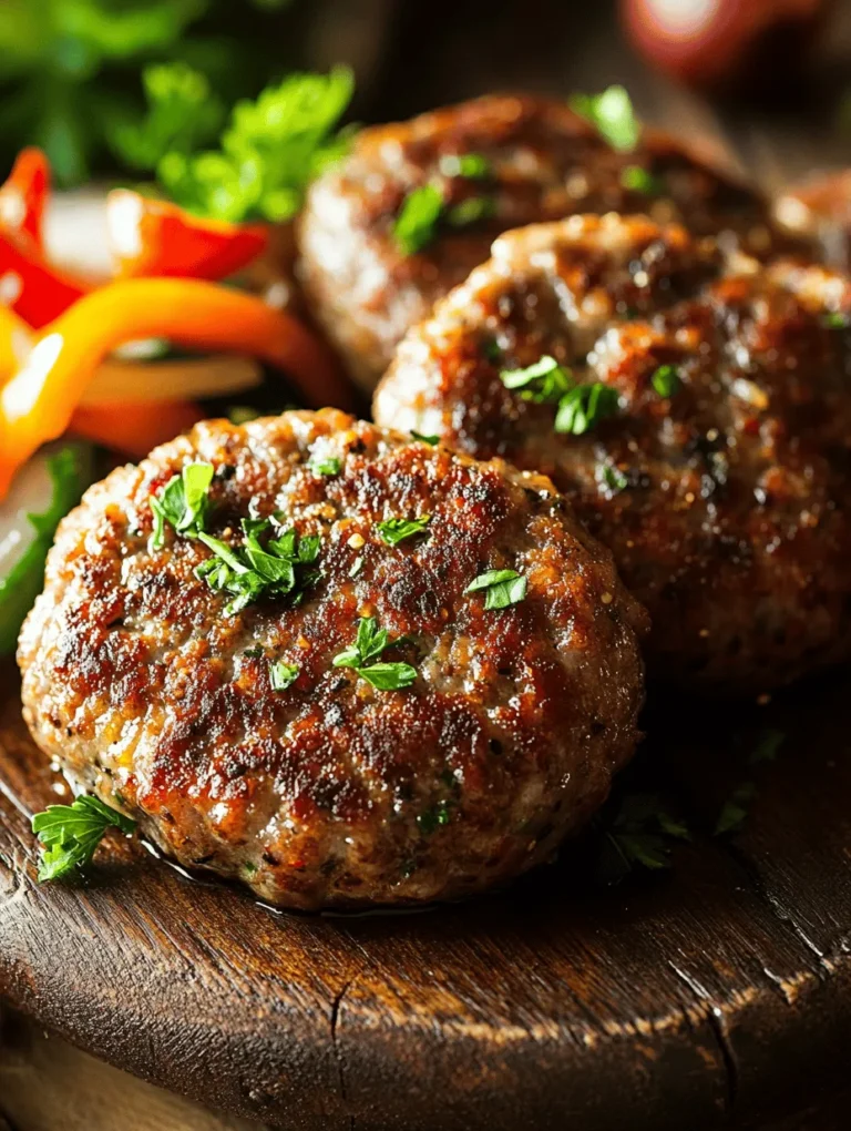When it comes to comfort food that embodies rich flavors and hearty satisfaction, few dishes can rival the allure of Italian sausage patties. These savory delights are not only a staple in Italian cuisine but also a versatile ingredient that can elevate a myriad of meals. Whether grilled for a summer barbecue, pan-fried for a cozy breakfast, or crumbled into a pasta sauce, homemade Italian sausage patties offer freshness and flavor that store-bought versions simply cannot match.