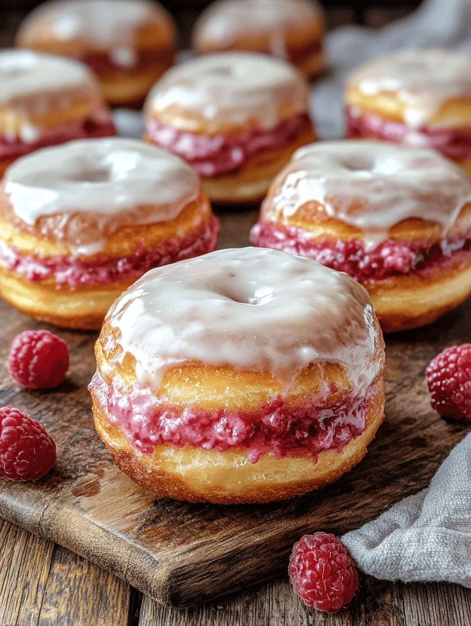 Indulging in a sweet treat can elevate any day, and what better way to satisfy your cravings than with homemade brioche donuts filled with a luscious raspberry cheesecake filling? This delightful recipe combines the rich, buttery flavor of brioche with the tart sweetness of raspberries, creating a dessert that is both comforting and extravagant. The fluffy texture of brioche, paired with a creamy filling, offers a gourmet experience that is often only found in high-end pastry shops.