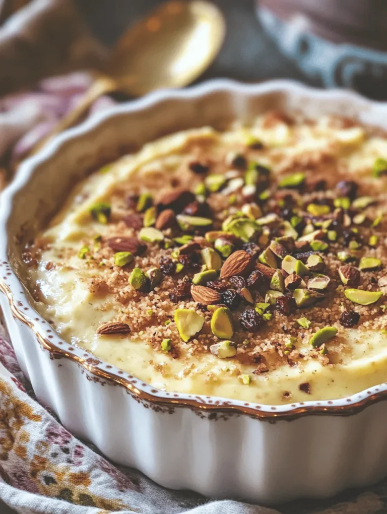 Nestled within the vibrant tapestry of Middle Eastern cuisine, Mamounia holds a special place, celebrated not just for its exquisite flavors but also its rich cultural significance. This traditional dessert, often served during festive occasions or as a comforting treat, evokes nostalgia and warmth in every bite. Originating from the Arabic word "ma'muniya," which signifies a sense of abundance and hospitality, Mamounia is more than just a dessert; it is a symbol of togetherness, often enjoyed in the company of family and friends.