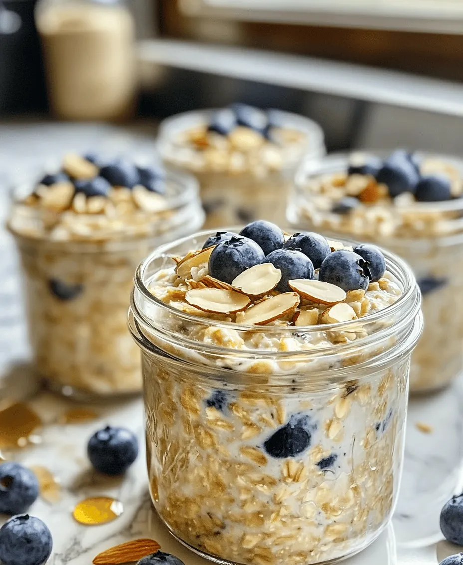 In today’s fast-paced world, finding a breakfast option that is both nutritious and convenient can often feel like a daunting task. Enter overnight oats, a simple yet satisfying solution that has taken the breakfast scene by storm. This no-cook method allows you to prepare a wholesome meal in advance, making busy mornings a breeze. Among the myriad of overnight oats recipes out there, the Blueberry Bliss Overnight Oats stands out, not just for its delightful taste but also for its vibrant presentation. The beautiful blend of creamy oats and juicy blueberries creates a visually appealing dish that is as nutritious as it is delicious.