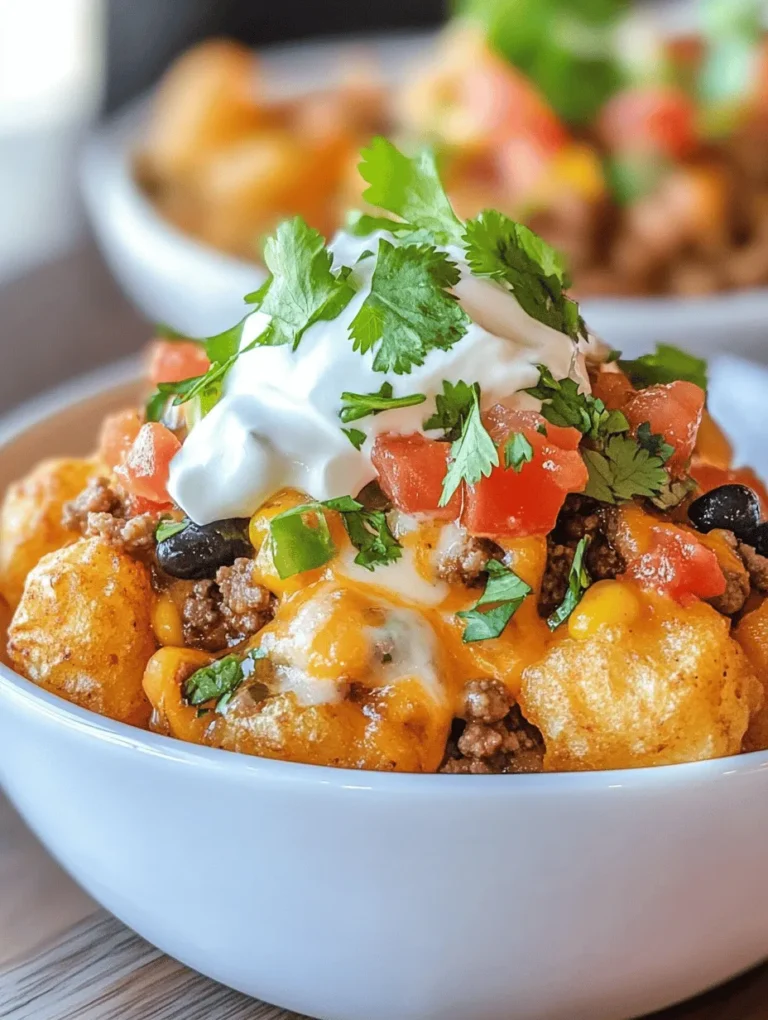 To truly appreciate Taco Tater Tot Casserole, it's essential to understand each component that makes it unique. Below, we’ll delve into the key ingredients that contribute to the dish's incredible flavor and texture.