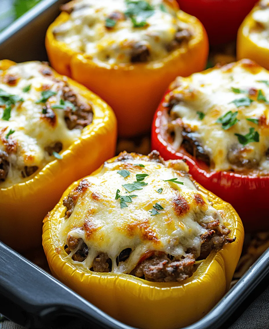 Stuffed peppers have earned their place as a beloved dish in kitchens around the world, celebrated for their versatility and the way they can be tailored to suit various tastes and dietary preferences. Whether filled with rice, beans, or an array of vegetables, these colorful vessels are not only visually appealing but also provide a delightful fusion of flavors in every bite. In recent years, stuffed peppers have evolved to incorporate a variety of cuisines, and one particularly enticing combination is the Philly cheesesteak loaded stuffed pepper.