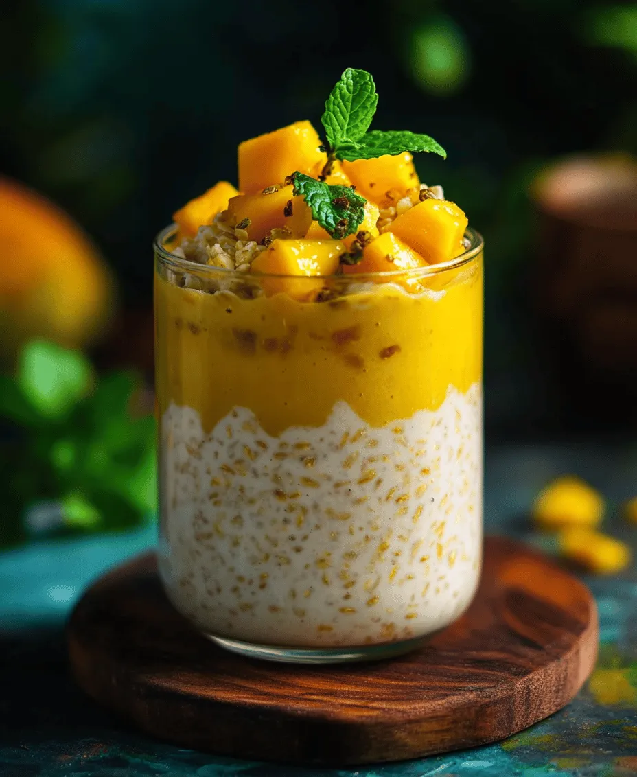 In recent years, overnight oats have surged in popularity as a convenient and nutritious breakfast option. These no-cook oats are soaked overnight in liquid, allowing them to absorb flavors and soften to a creamy consistency. With minimal preparation, overnight oats can be customized in countless ways, making them a versatile choice for busy mornings. Among the many delightful variations, Mango Lassi Overnight Oats stand out as a tropical twist that combines the nutritious benefits of oats with the rich, creamy flavor of mango lassi.