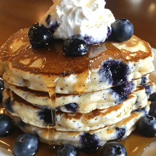 There's something undeniably joyful about the aroma of homemade pancakes wafting through the kitchen. Pancakes represent comfort food at its finest—fluffy, warm, and inviting. Among the many variations, blueberry pancakes hold a special place in the hearts of breakfast lovers everywhere. The burst of juicy blueberries combined with a light and airy pancake batter creates a delightful experience perfect for breakfast or brunch.