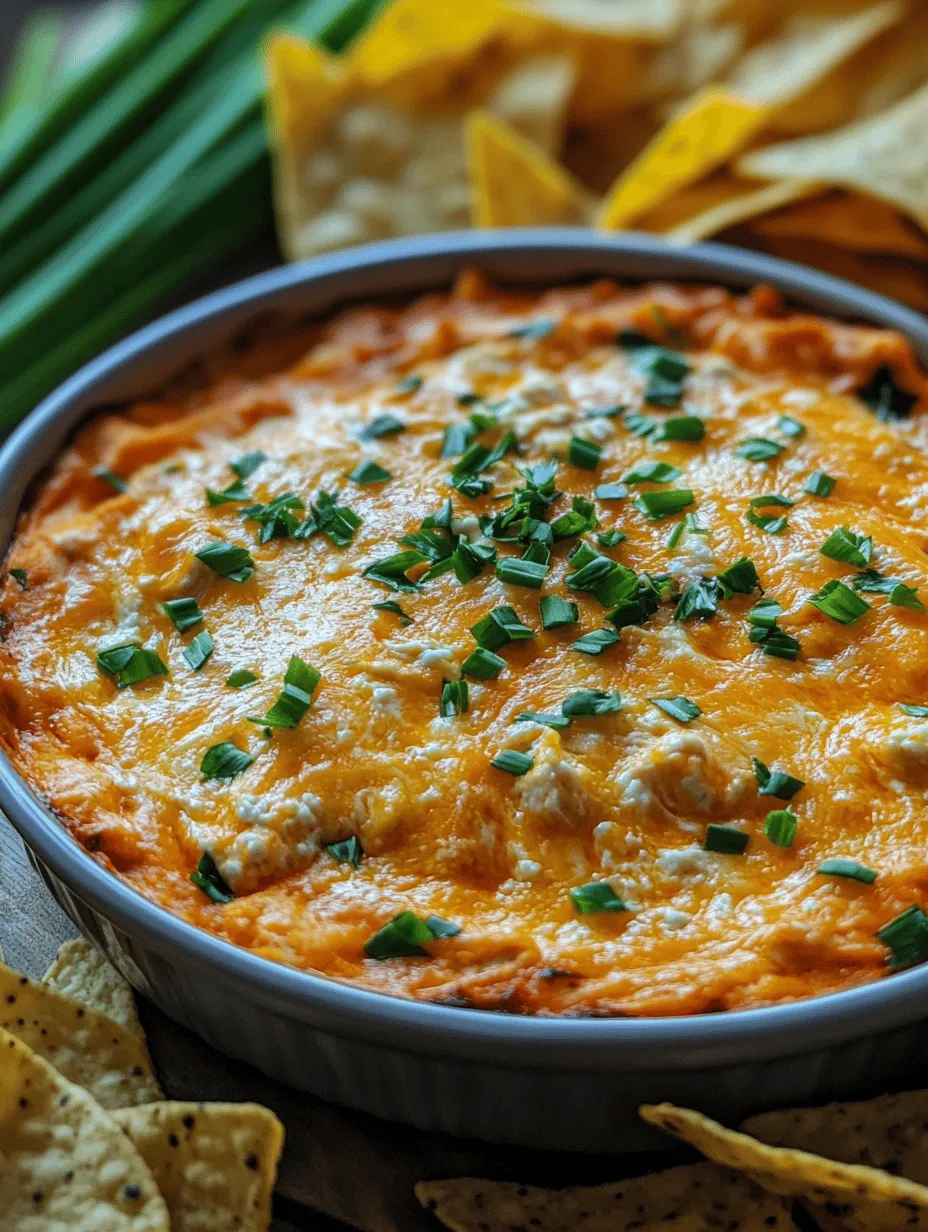 If you're in search of the ultimate appetizer that promises to be the star of your next gathering, look no further than Buffalo Chicken Dip. This beloved dish has gained immense popularity and has become a staple at parties, game day events, and casual get-togethers. The combination of spicy, creamy, and savory flavors creates an irresistible dip that keeps guests coming back for more. Whether it’s a festive occasion or a simple family dinner, Buffalo Chicken Dip is sure to impress.