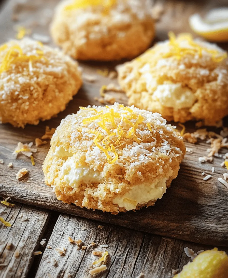 To create the perfect Coconut Lemon Cheesecake Cookies, it’s essential to understand the role of each ingredient and how they contribute to the overall flavor and texture. Here’s a breakdown of the key components that make these cookies so special: