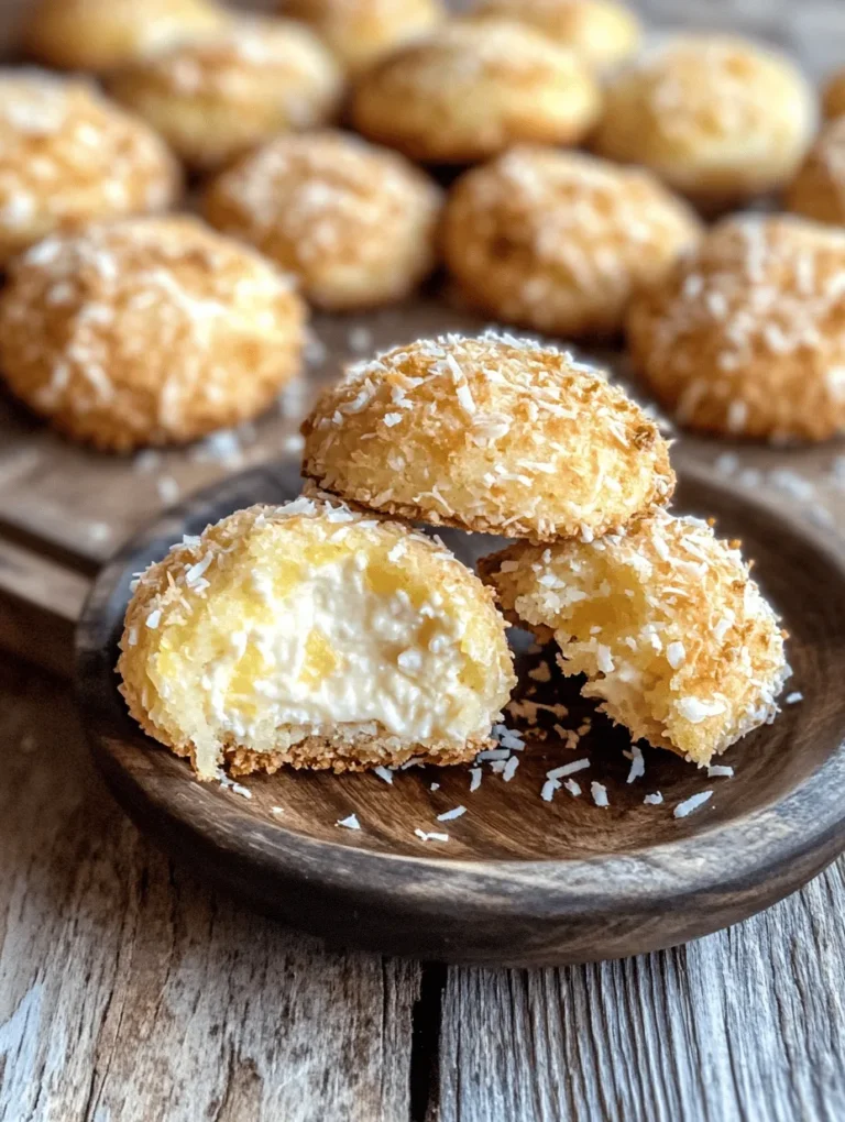 To create the perfect Coconut Lemon Cheesecake Cookies, it’s essential to understand the role of each ingredient and how they contribute to the overall flavor and texture. Here’s a breakdown of the key components that make these cookies so special: