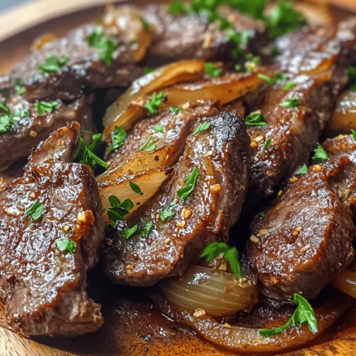 Beef liver, often overlooked in modern diets, stands out as a nutrient-dense food that deserves a place at our dinner tables. Packed with essential vitamins and minerals, it is a powerhouse of nutrition that can elevate any meal. This savory beef liver and onions delight is not just a dish; it is a celebration of robust flavors and wholesome ingredients. With its tender texture and rich taste, this recipe offers a hearty meal that is both satisfying and nourishing.