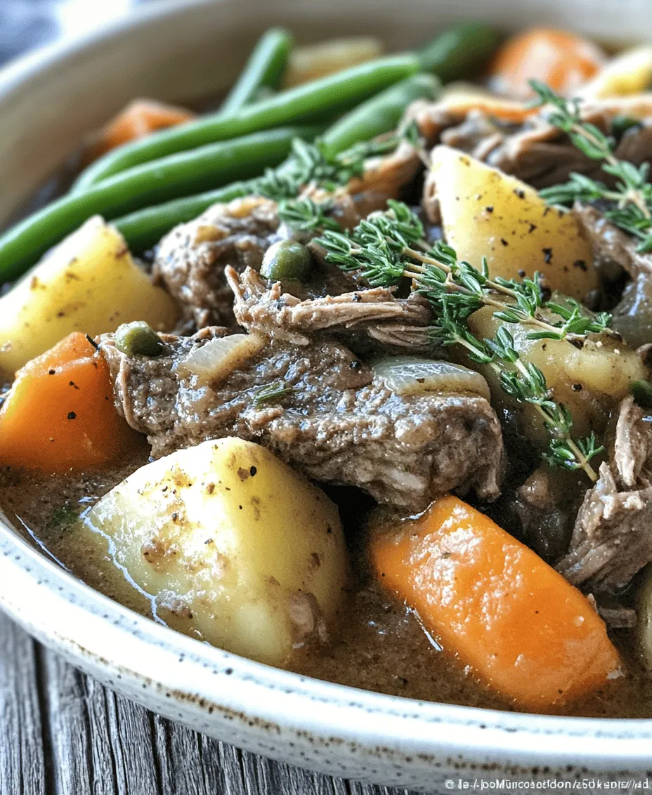 There’s something undeniably comforting about a steaming bowl of beef stew, especially on chilly evenings or rainy days. This classic dish has been a beloved staple in homes for generations, revered for its ability to warm both body and soul. The rich flavors, tender meat, and hearty vegetables come together to create a meal that feels like a warm hug, making it the ultimate comfort food. Whether you’re gathering with family for a cozy dinner or looking for a nourishing meal prep option that can be enjoyed throughout the week, this Hearty & Comforting Slow Cooker Beef Stew is the perfect choice.