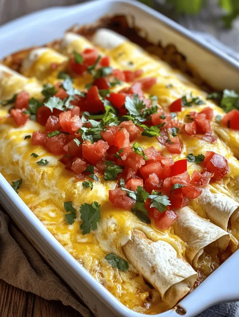 To craft the perfect Bacon & Egg Breakfast Enchiladas, it’s essential to understand the role each ingredient plays in building the dish's delightful flavor profile. Here’s a closer look at the essential components that make up this breakfast wonder: