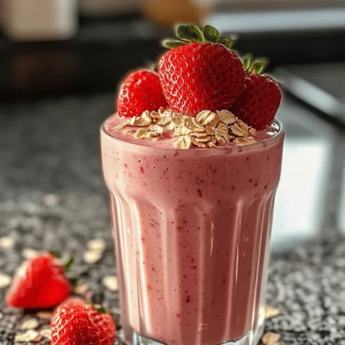 To truly appreciate the Nutritious Strawberry Oatmeal Smoothie, it’s essential to understand the nutritional value of each ingredient and how they contribute to your health.