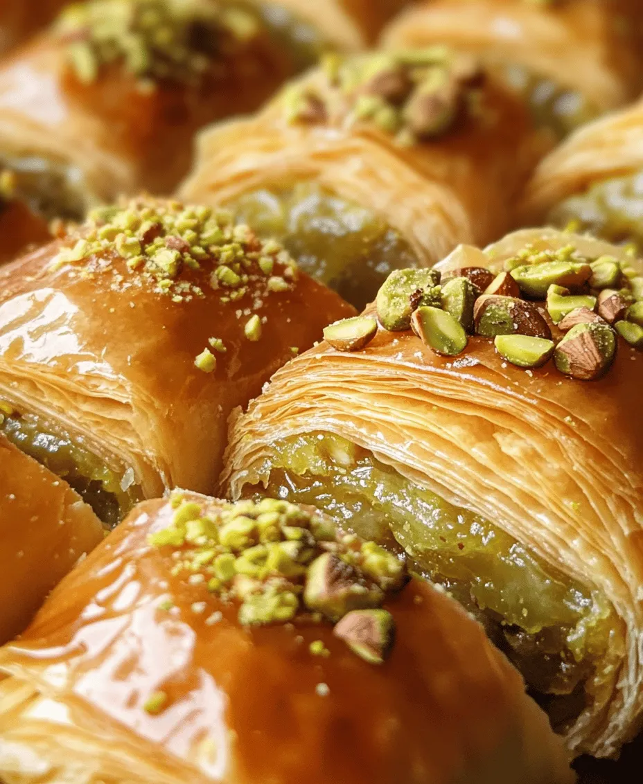 Baklava, a beloved dessert steeped in rich history and tradition, is a staple in Mediterranean and Middle Eastern cuisines. This decadent treat, made from layers of delicate phyllo pastry filled with nuts and sweetened with syrup, has captivated taste buds for centuries. Its origins are often traced back to the Ottoman Empire, where it was served in palaces and enjoyed by the elite. Today, baklava is celebrated worldwide, transcending borders and cultures, often gracing tables during festive occasions and family gatherings.